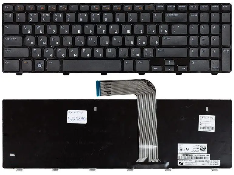 Клавиатура для ноутбука Dell Inspiron 15R N5110 M5110 M511R XPS 17 L702X|Клавиатуры замены| |
