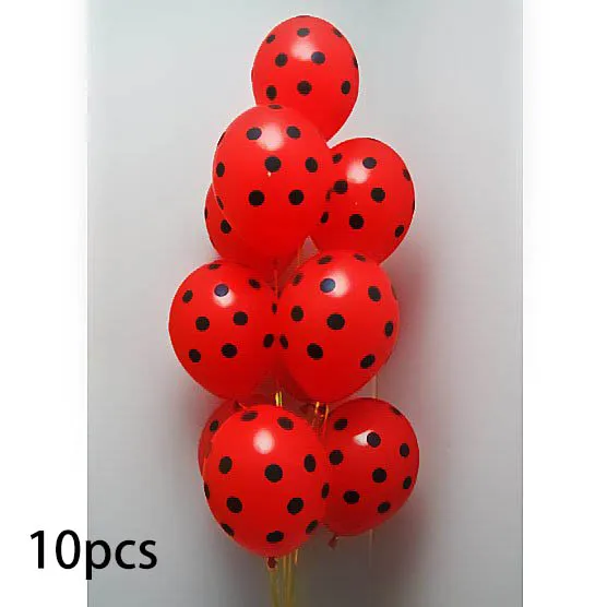 10pcs Большой красный черный Микки Минни фольгированные шары мультфильм день рождения украшения надувной Гелиевый шар Дети Классические игрушки подарок - Цвет: 10pcs