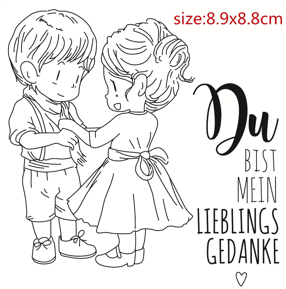 Штампы для мальчиков и девочек с рисунком из мультфильма металлические штампы