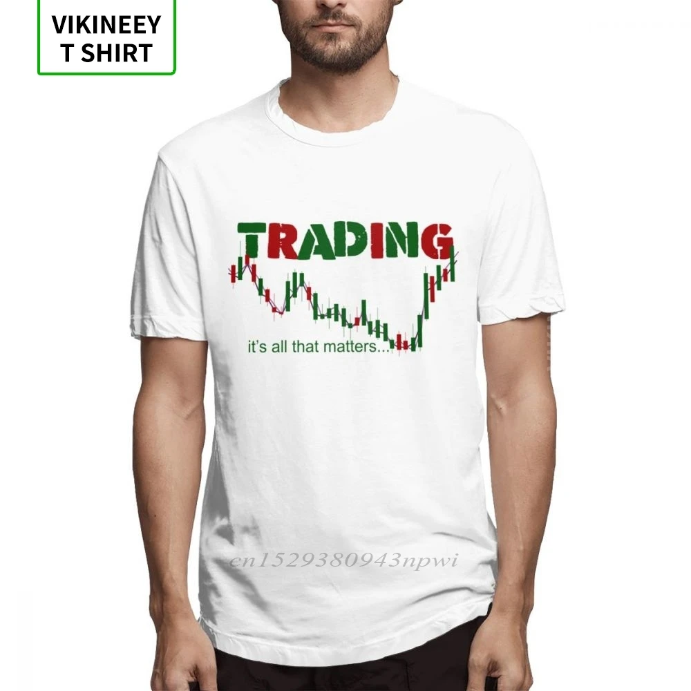 

Men's O-neck Share Stock Trading Tee Shirt Investment Forex Stock market Candlestick chart Harajuku T shirt