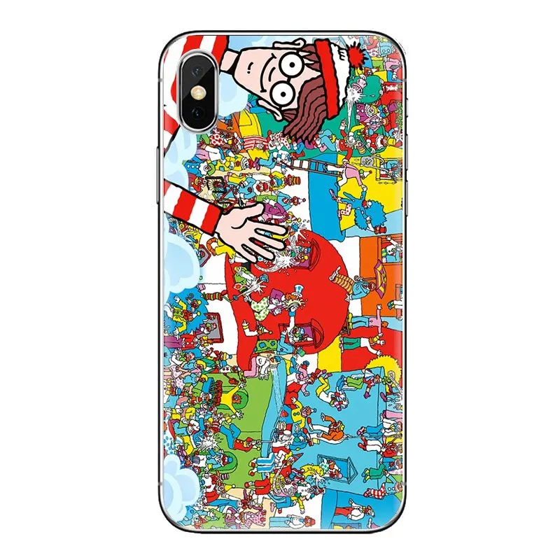 Для Xiaomi Redmi 4A S2 Note 3 3S 4 4X5 Plus 6 7 6A Pro Pocophone F1 где s Waldo на пляже прозрачные мягкие чехлы |