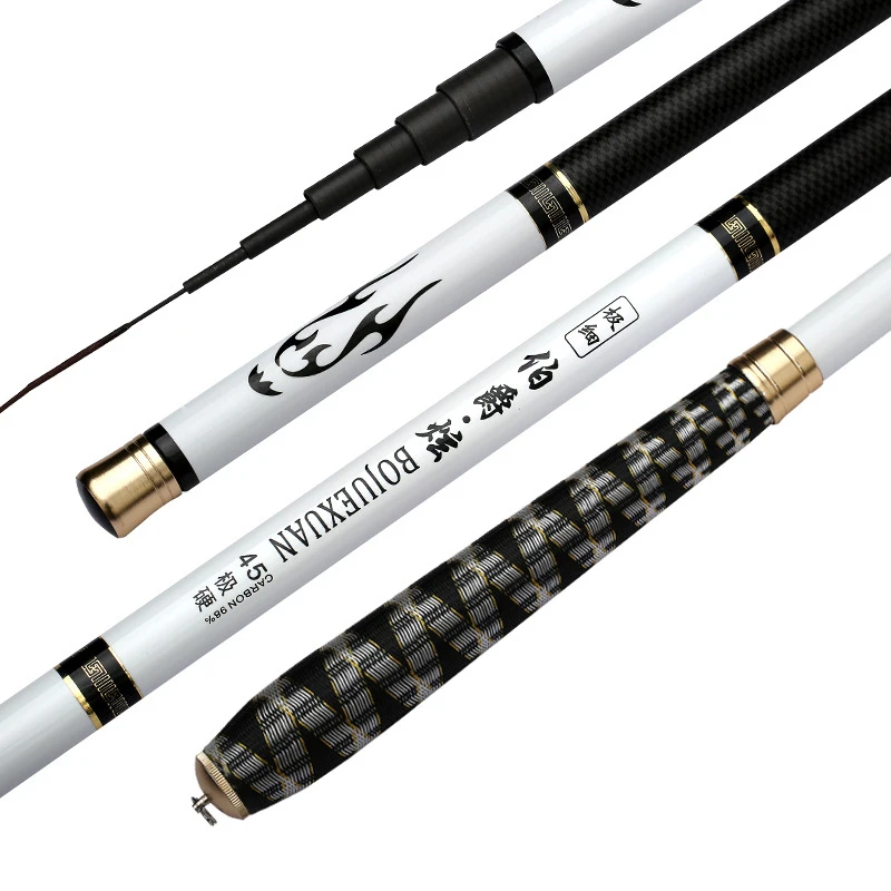 Телескопическая рыболовная удочка Goture сверхтвердая Удочка из углеродного