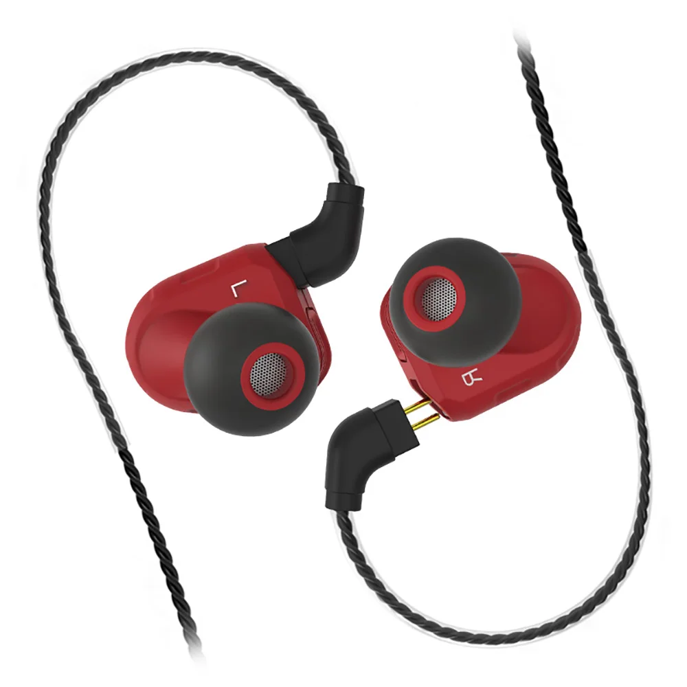 TRN V20 1BA + 2DD наушники гибридные HIFI DJ монитор для бега спортивные наушник гарнитура