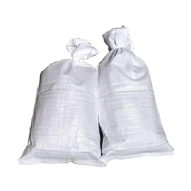 

7XEA White Flood Sandbags Sandbag Flood Bag White Flood Protection Sandbag for Flood Water Barrier Resisting