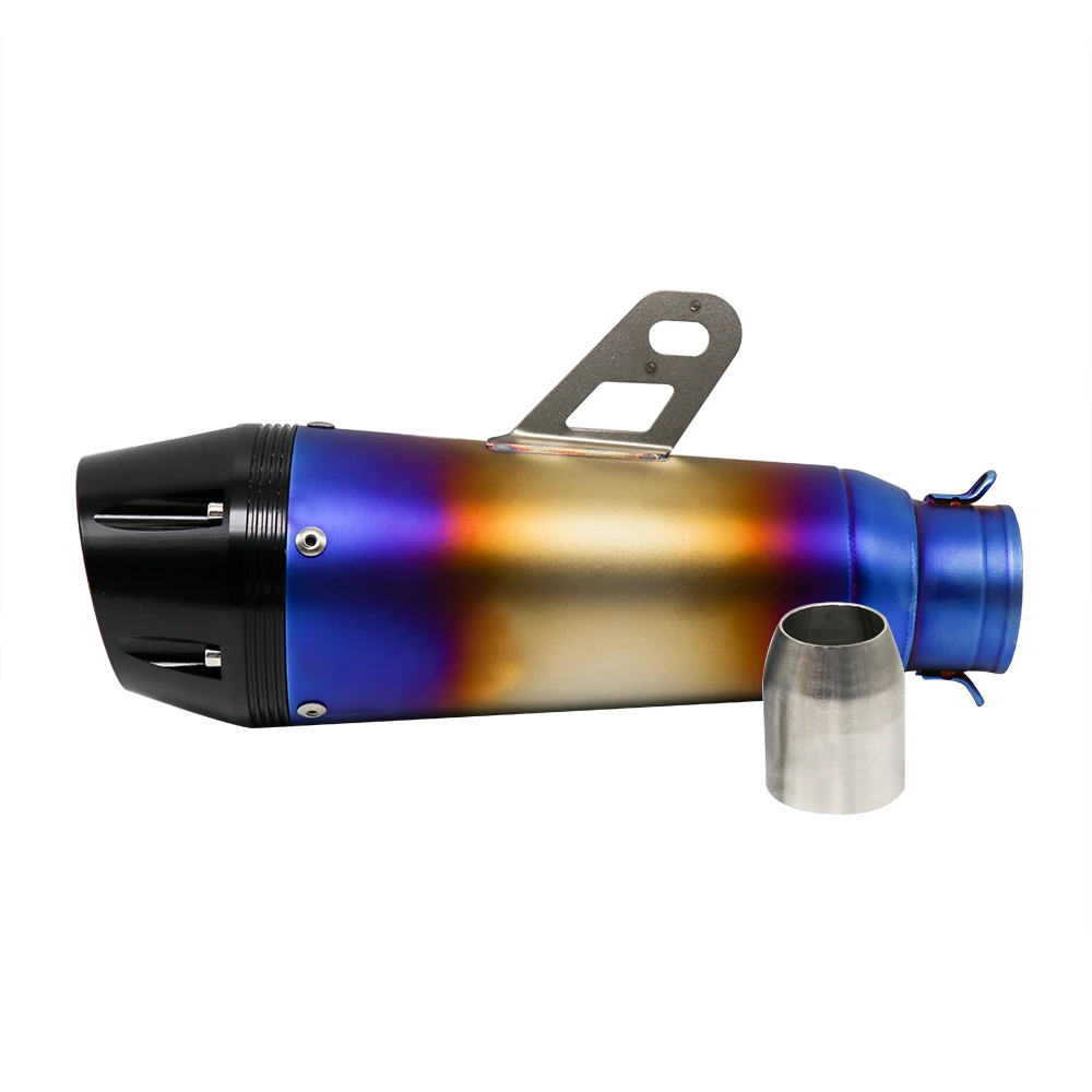 

ZSDTRP Motorcycle AK Exhaust 35-51mm 310mm Universal Arrow Exhaust Muffler Tip For BMW Honda Yamaha Kawasaki