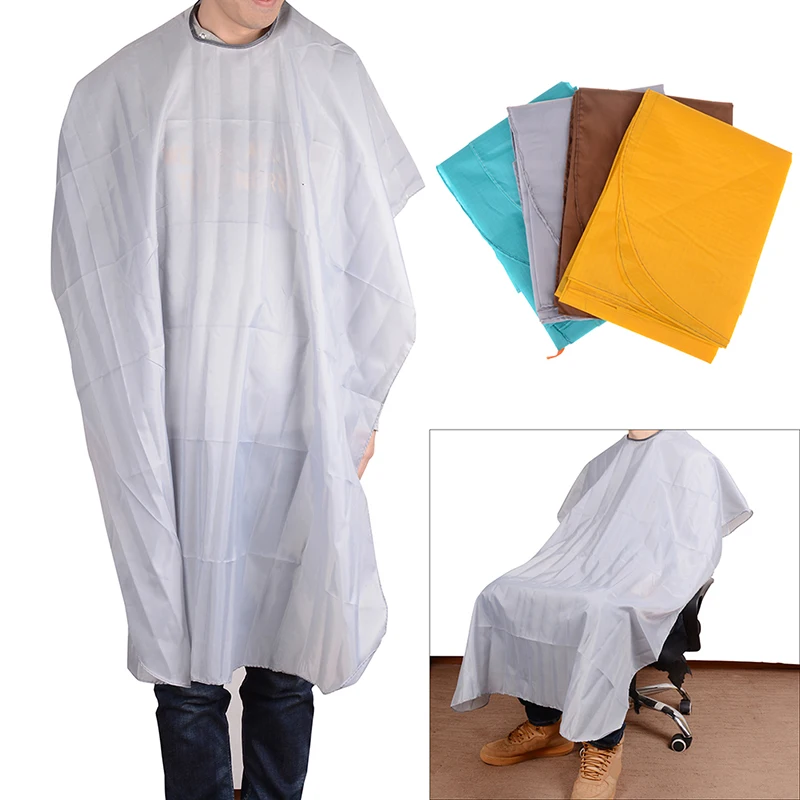 125*70cm Salon Hairdressing Hairdresser Hair Cut Cutting Gown Barber Cape Cloth Factory Price Wholesale 4colors | Красота и здоровье