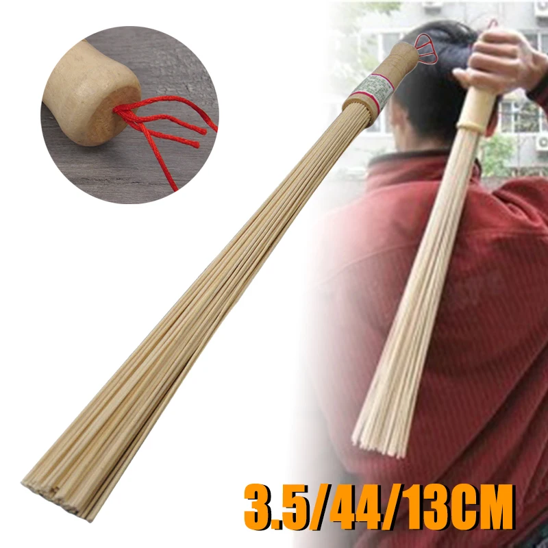 1 шт. бамбуковая деревянная Массажная щетка для тела спа палка Qi Gung Chi Kung Tai Fu