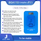 Программатор JC P11 BGA110 для IPhone 88PXXRXS MAX 11 Pro MAX BGA110 NAND обновление записи памяти ошибка ремонт и запись