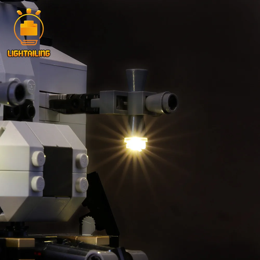LIGHTAILING светодиодный светильник для создателя Apollo 11 Lunar Lander светильник ing набор совместим с 10266(не включает модель