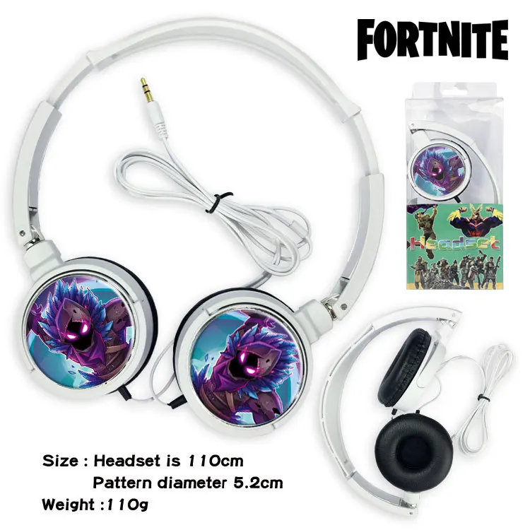 Проводные наушники Fortnite компьютер MP3 модная Музыкальная гарнитура для игр