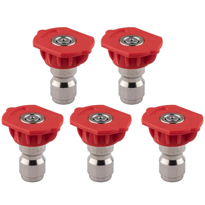 

CS-1022 0 Degree Spray Head, 1/4 Inch Quick Connect Fitting, 4.0 Hole and Pressure Washer, Rated At 6200 PSI