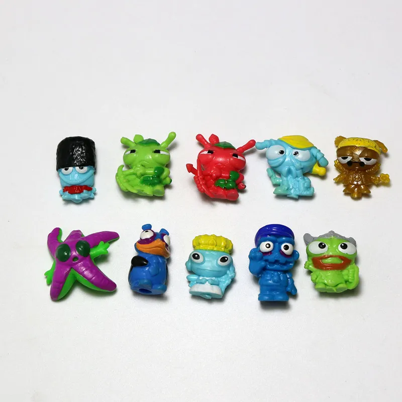 Экшн фигурки аниме Superzings zomling игрушечные животные куклы 3 см резиновая модель