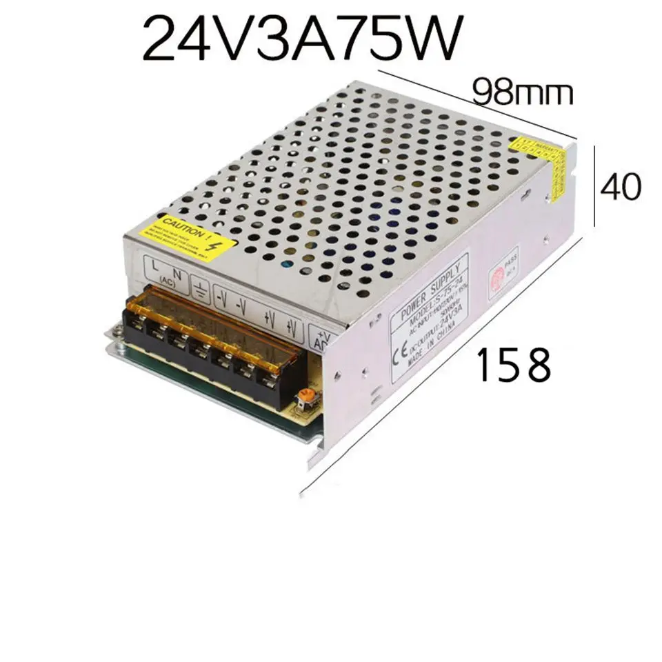 Горячая Распродажа AC85 265V 110 В 220 до DC 24 в 36 48 1A 2A 3A 5A 10A 15A 20A 30A 40A 60A CCTV/адаптер питания