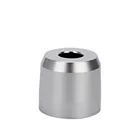 Аксессуары для безопасной бритвы, серебристаячерная бритва, база для бритья, Стабильный инструмент, аксессуары для удаления волос, бритва