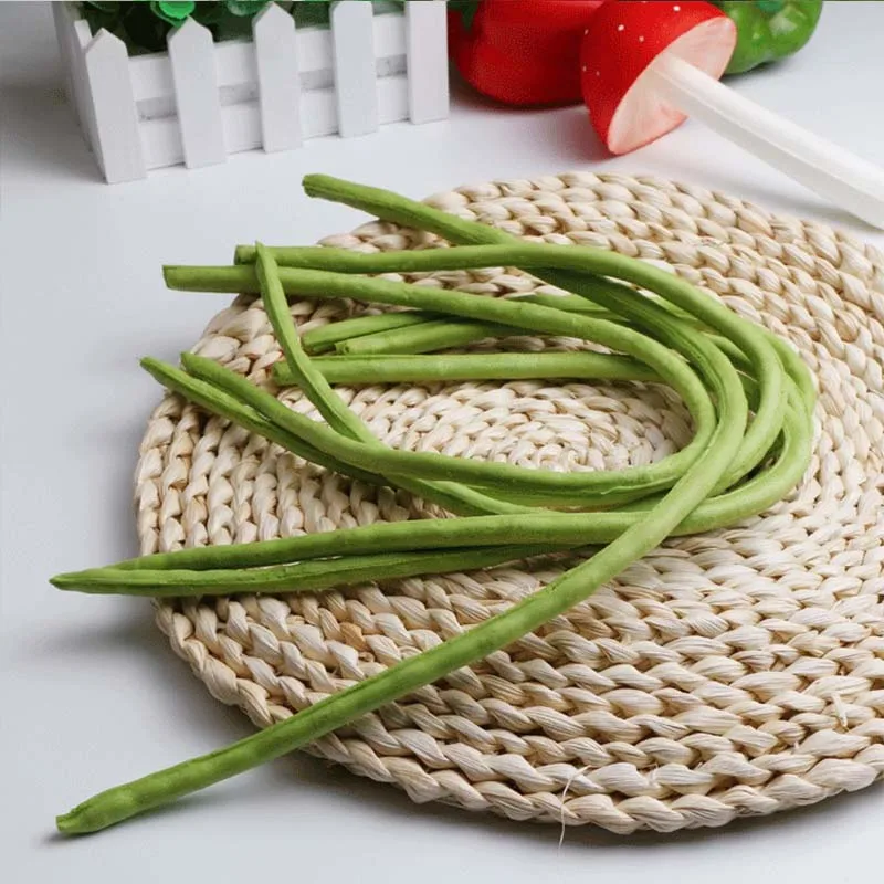 Реквизит для раннего образования искусственный симулятор овощи длинная фасоль