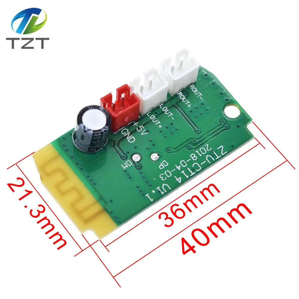 5V усилитель Bluetooth модуль 3 Вт Цифровой доска для Динамик &quotсделай сам&quot с 2 мм 54