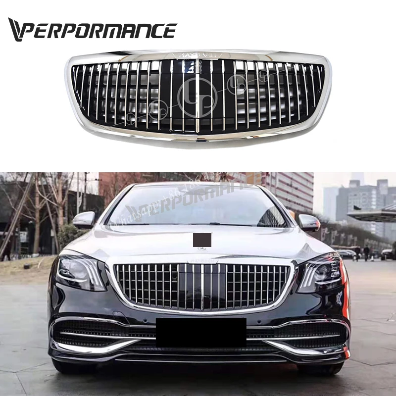 S класс w222 решетка для s s450 s320 S320L S400 S500 S600 S63 S65 до мая Стильная передняя