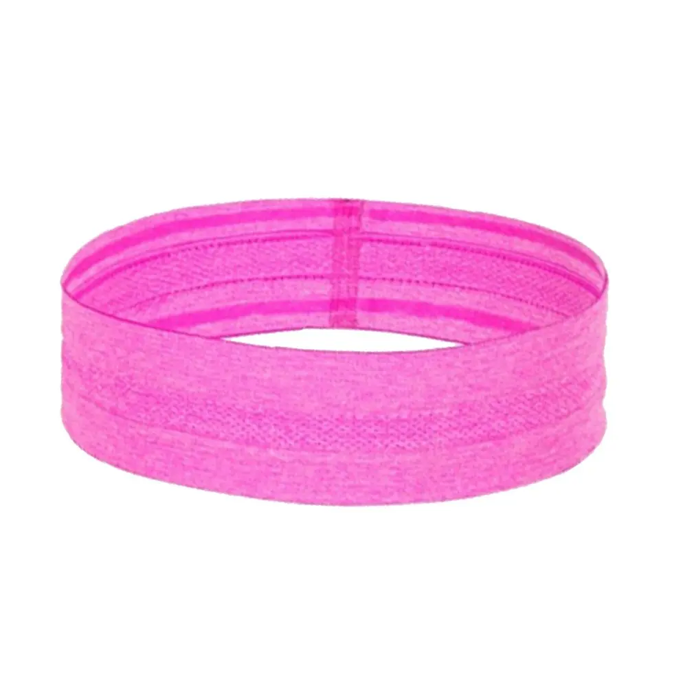 

Fashion Strenchy Fabric Headband Running Non-slip Antiperspirant Belt Yoga Headband With Sweat-absorbent Tide Headscarf