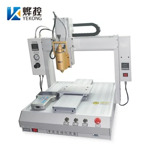 3 axis hot melt glue dispenser robot mobile phone case automaitc glue dispensing machine free global shipping
