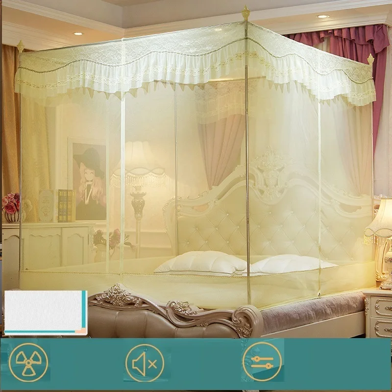 

Tent Sweet Fang Siatka Moskitiera Girl Room Decor Bebek Berco Bed Curtain Ciel De Lit Klamboe Canopy Cibinlik Mosquito Net