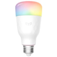 yeelight e27 1s smart led light bulbs rgb lamps colorful remote for alexa and google assistant home mijia app 8 5w 110v 220v