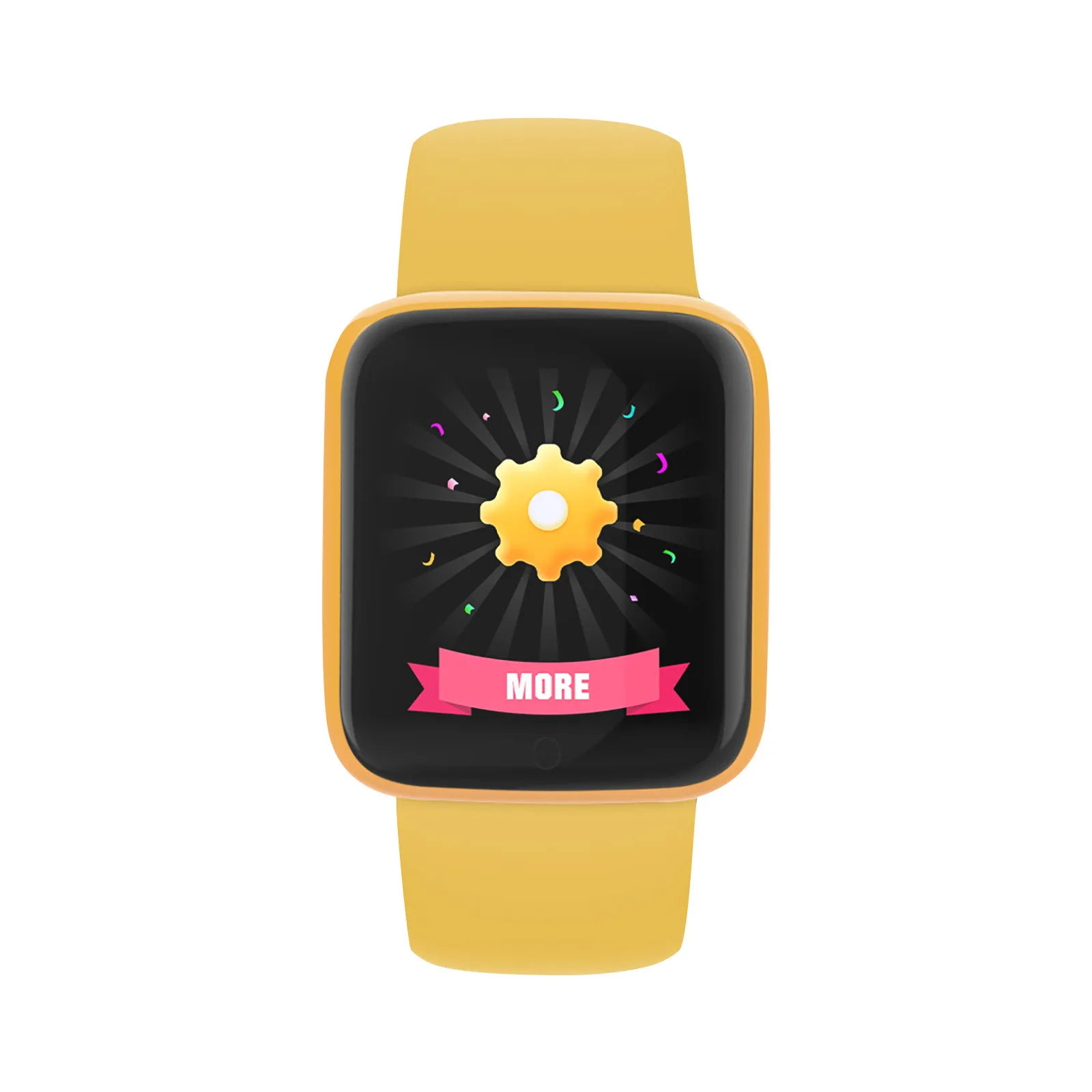 Смарт-часы D20S/Y68S для мужчин и женщин 1 44 дюйма пульсометр измерение артериального