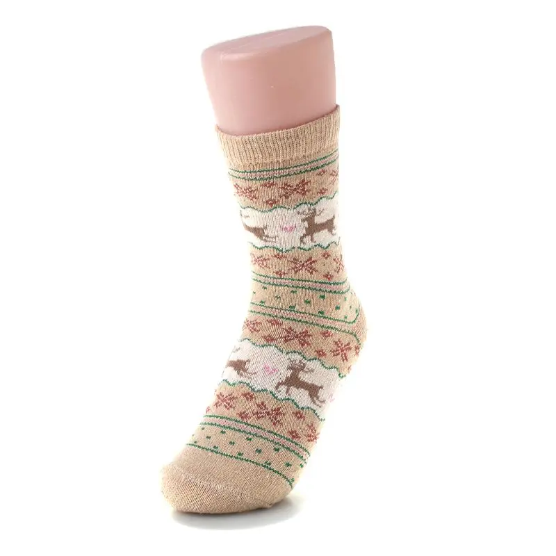 

2021 New Women Winter Socks Christmas Gift Warm Wool Socks