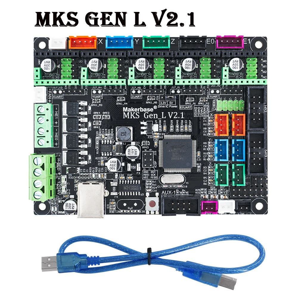 Детали для 3D-принтера Twotrees плата MKS Gen L V2.1 интегрированная материнская Robin Nano
