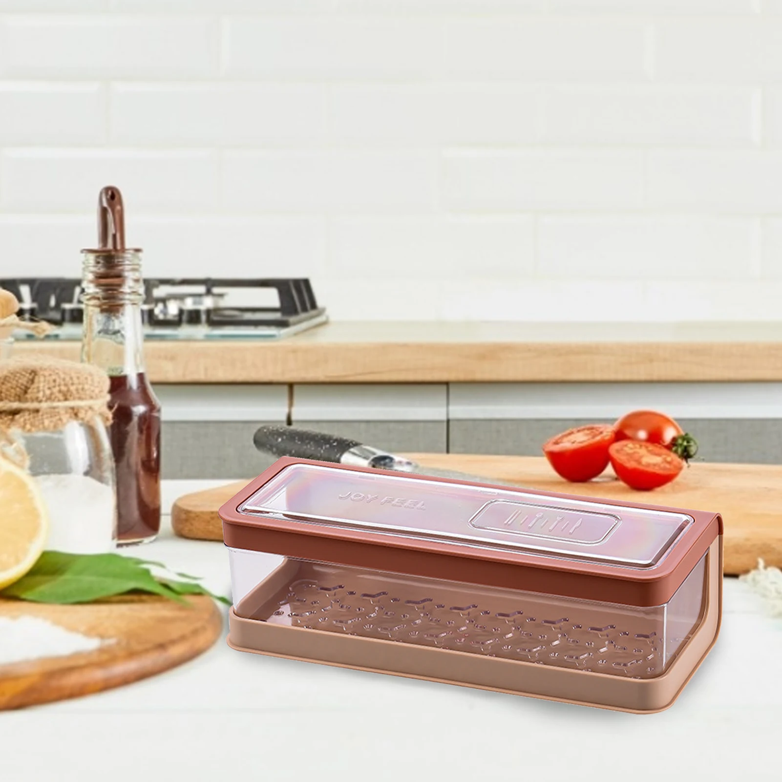 Коробка для палочек приправ квадратная коробка безопасный прозрачный контейнер