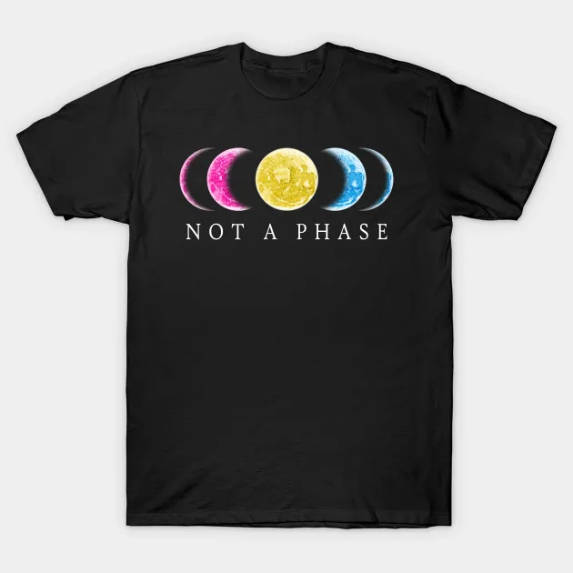 Мужская футболка Not A Phase Pansexual LGBT Pride Футболка женская футболка| |