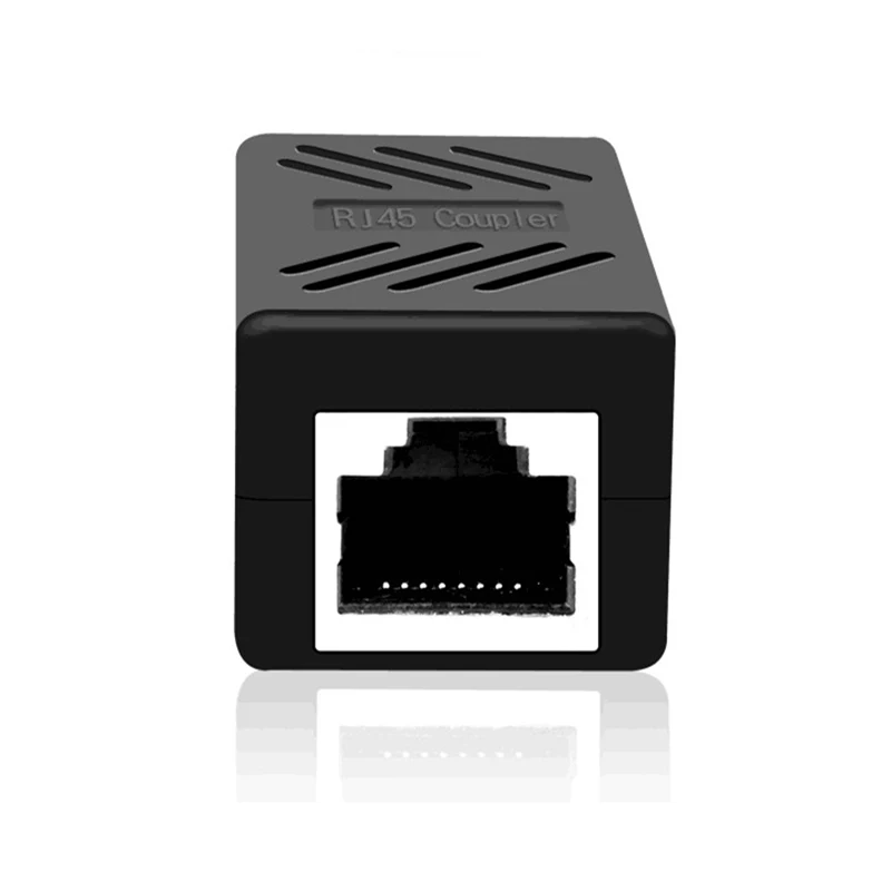 2 шт. Женский сетевой RJ45 Разъем LAN переходник удлинитель сетевого