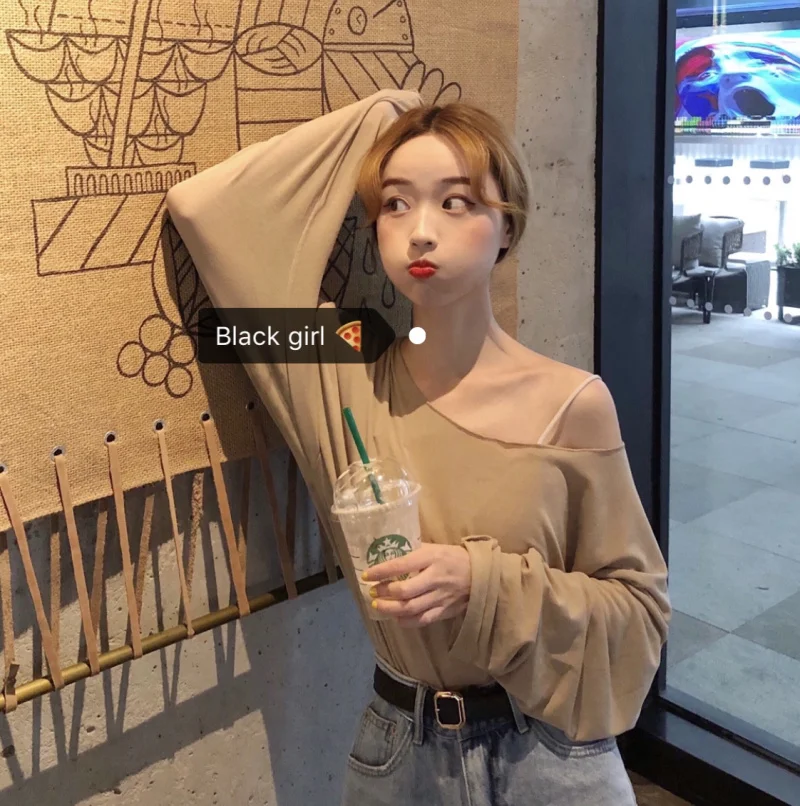 

Women's Sunscreen Knitted Blouse Summer Thin Loose Outer Wear Pullover Base Long Sleeve Ice Silk Idle Style Haze Blue Top