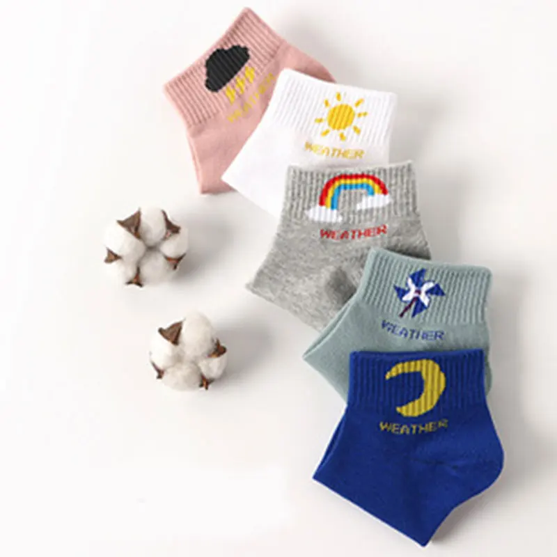 Новинка модные женские носки длинные с принтом в Корейском стиле милые хлопковые