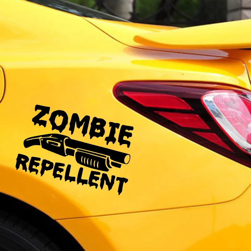 Для репеллента зомби крутая графика ужас виниловая наклейка автомобиль стена