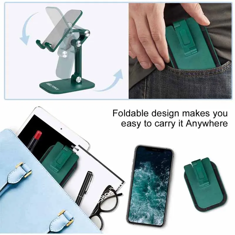 Foldable Desk tablet Mobile Phone Holder Stand mount standing desk adjustable Compatible with Nintendo Switch Xiaomi iphone 12 | Компьютеры