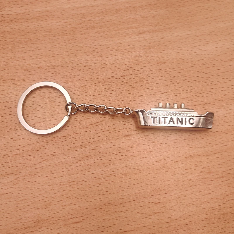 Джек Роза Титаник Круизное Судно Модель брелок Шарм мини Пароход ключ цепочка