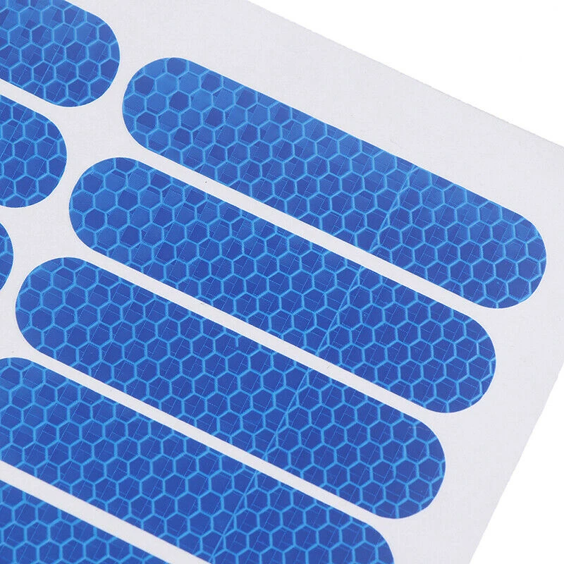 

1 Set of Reflective Stickers Electric Scooter Safety Skateboard Warning Strip Decorative Accessories