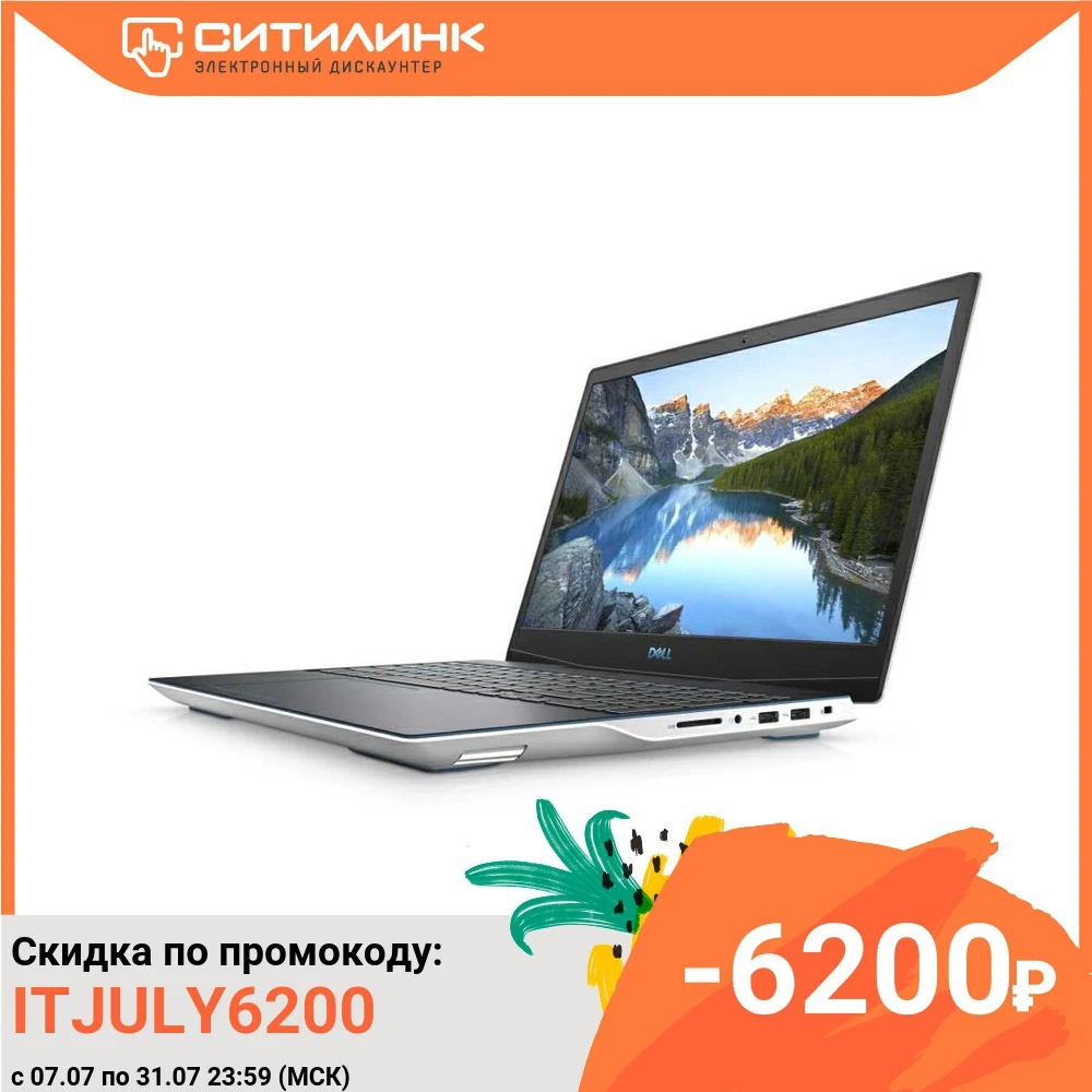 Ноутбук DELL G3 3500 15.6&quot i7 10750H 8Гб 512Гб SSD GTX 1660 Ti G315 6736|Ноутбуки| |