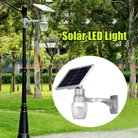 10W Solar Power LED Light Sensor LED Security Spotlight Wall Outdoor Garden Light Waterproof