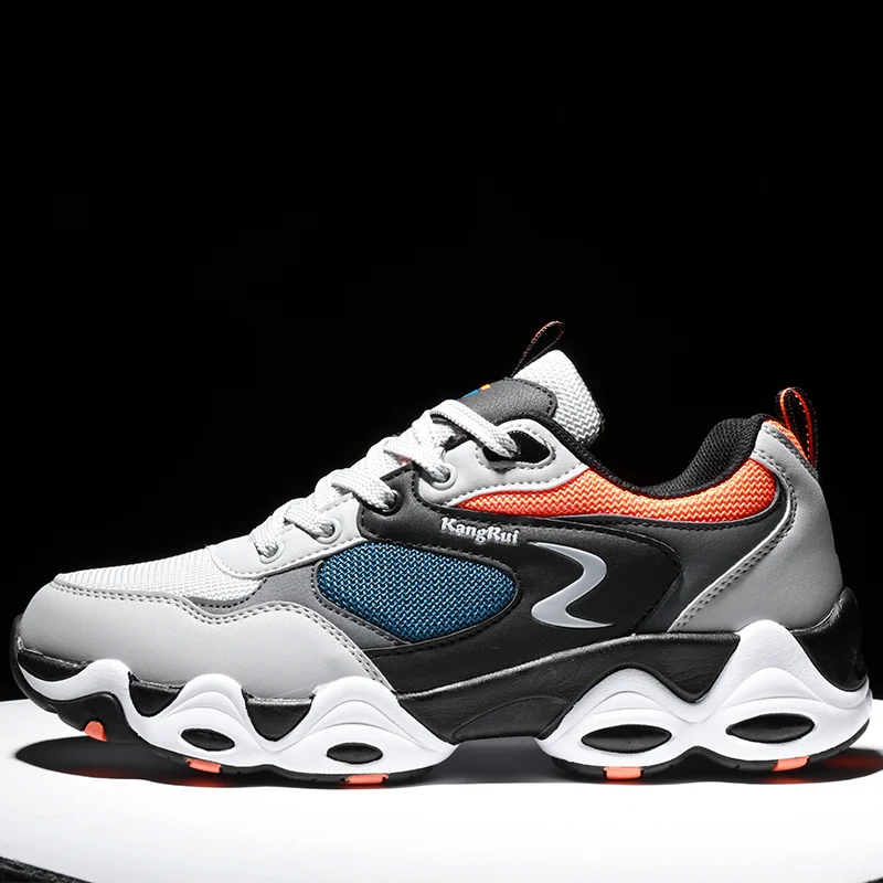 Мужские воздухопроницаемые кроссовки для бега легкие тренировок тенниса | Обувь