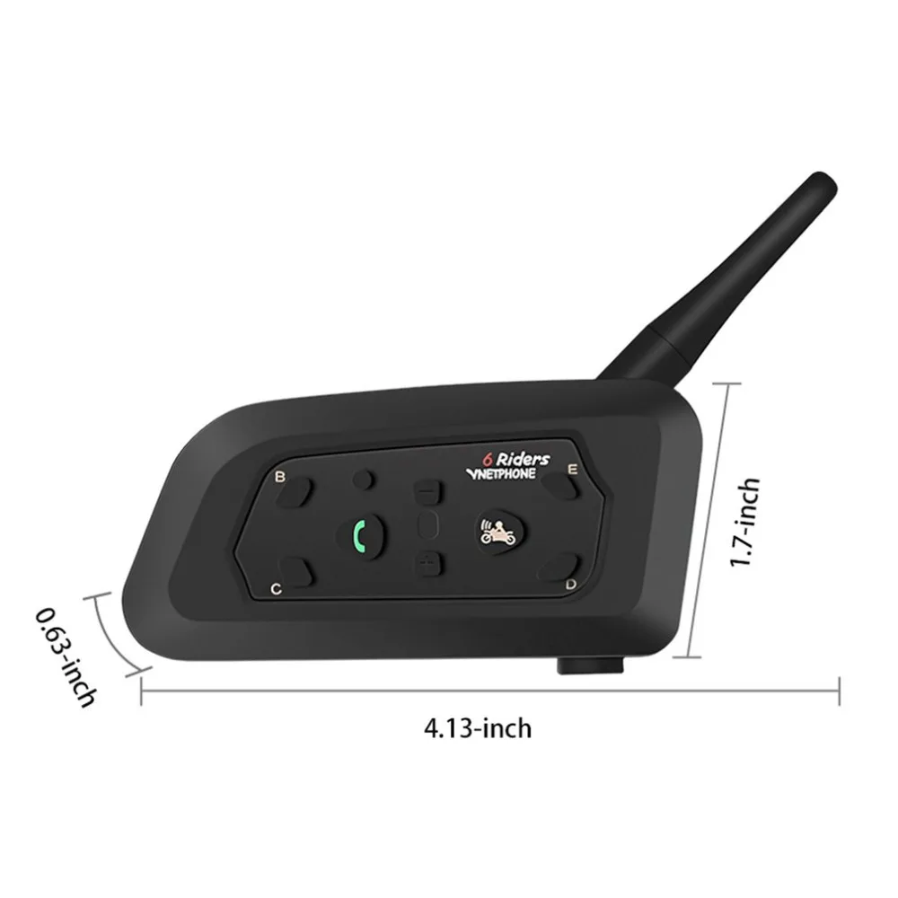 Мотоциклетный шлем рация 1200 м дуплексная езда рация V6Pro 1200 м для мотоциклетного шлема мото гарнитура