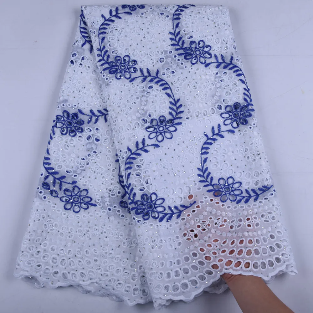 Горячая Распродажа африканская 100% хлопчатобумажная кружевная ткань новейшая