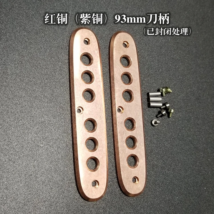 Изготовленный На Заказ титановый сплав TC4/латунный сабельный нож Сменные весы 93