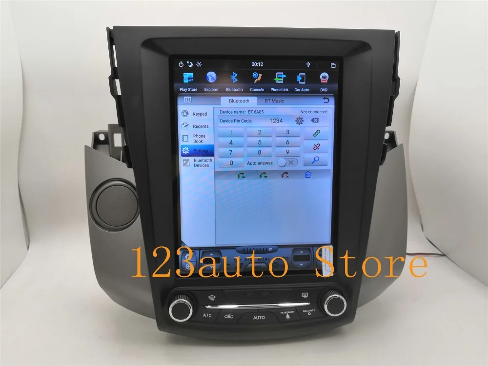10,4 дюймов вертикальный Tesla стиль Android 8,1 автомобильный DVD gps плеер NAVI для toyota RAV4 RAV 4 2006 2007 2008 2009 2010 2011 2012 PX6