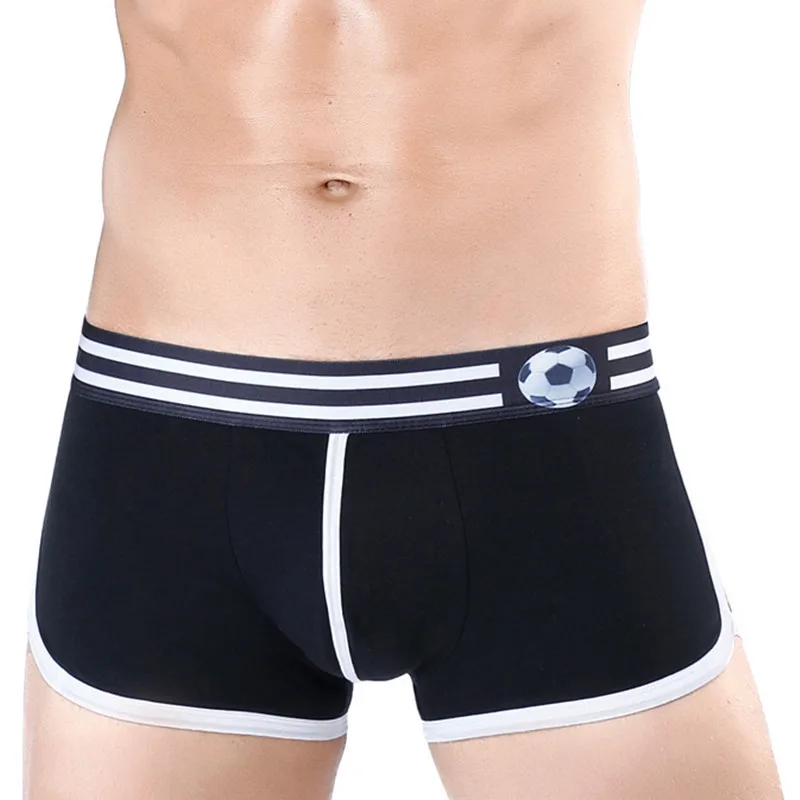Хлопковое нижнее белье для мужчин боксеры трусы мужские сексуальные дышащие
