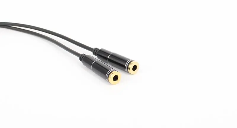 

3.5mm AUX 1 Male to 2 Female Spliter Wire 3.5 Jack Audio Splitter Cable Headphone Earphone Speaker Stereo AUX Adapter Cable Cord