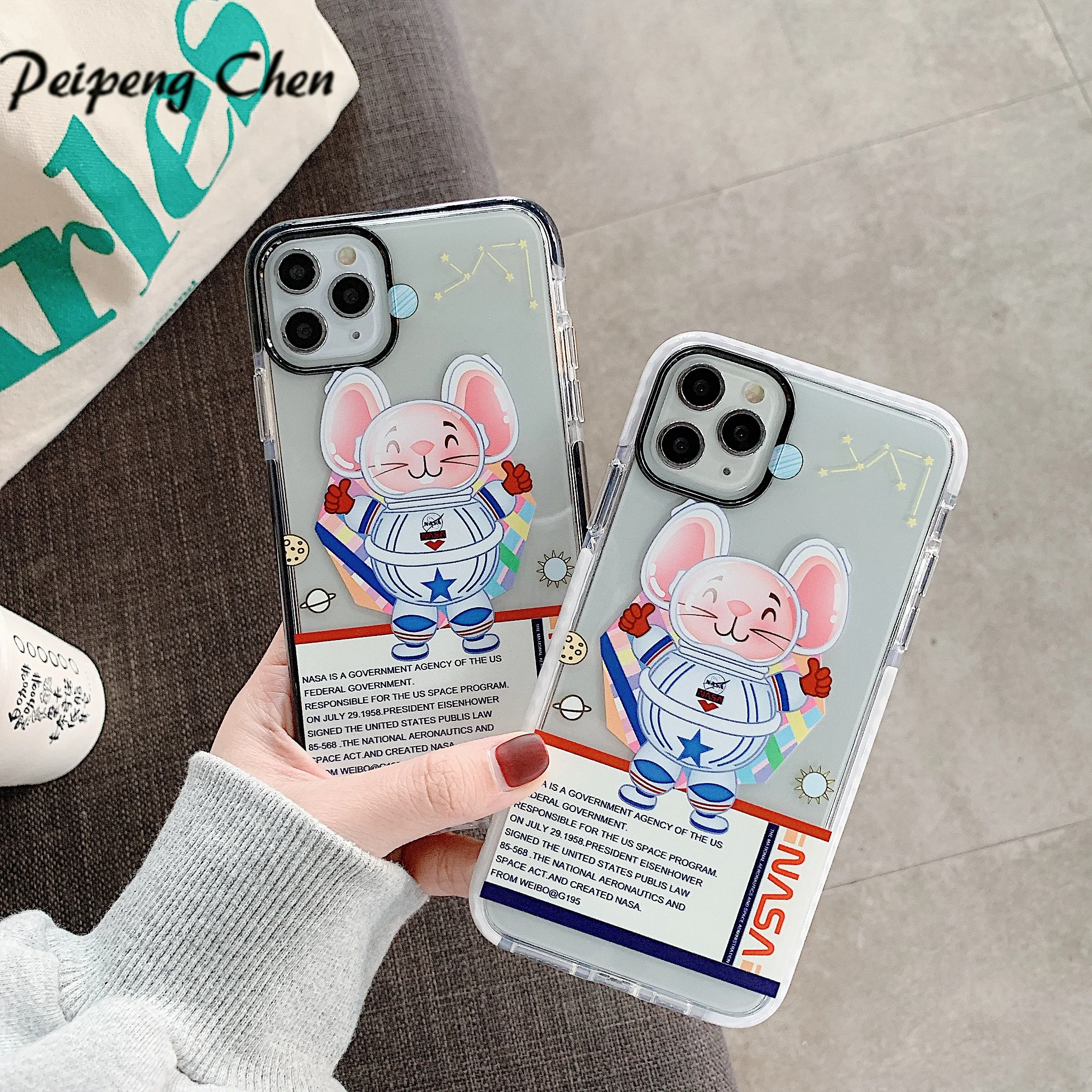 Прозрачный силиконовый чехол для телефона iPhone 11 X S Max XR 8 7 6 Plus TPU крутой