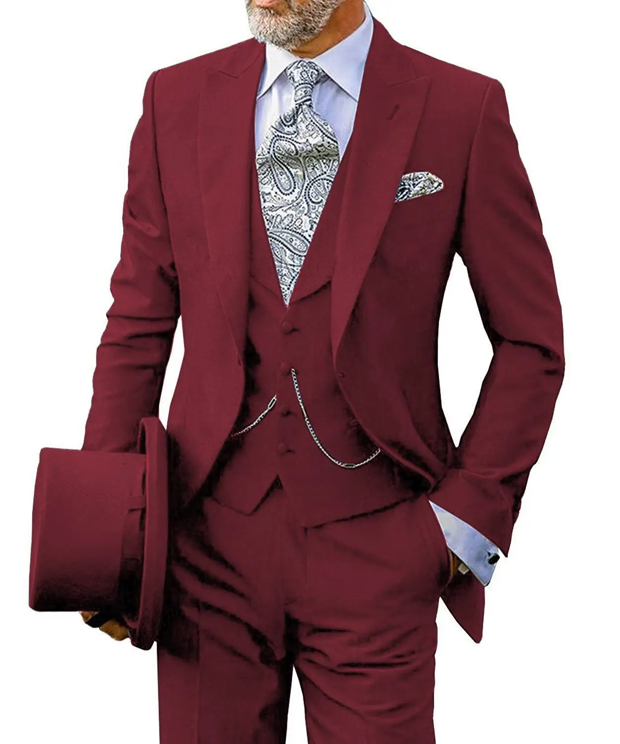 Рисунок 4 - Мужские облегающие костюмы из 3 предметов