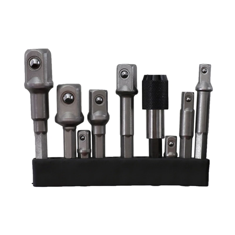 

Steel 1/2" Square to 1/4" Hex Ratchet Socket Adapter Drive Converter Impact Chromium Vanadium Steel Anti-corrosion Tools
