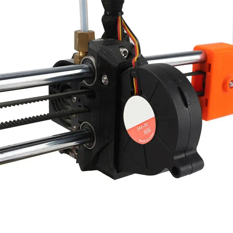 

2 Pcs Blower Fan 5015 DC 24V 50x50x15mm Turbine Turbo Brushless Dual Sleeve Bearing Cooling Fan For Ender-3 CR10 3D Printer